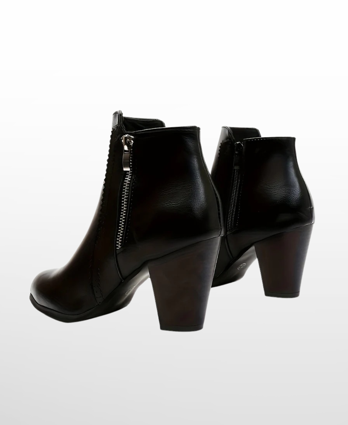 Women’s High Heel Ankle Boots Side Zip