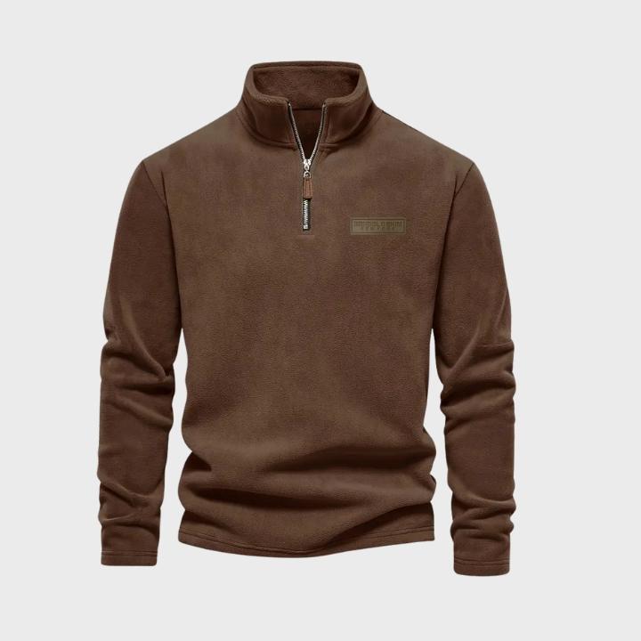 Men's Warm Stand Collar Sweatshirt