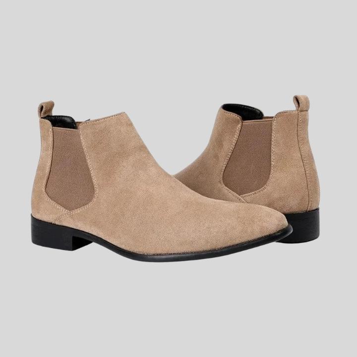 Men’s Smart-Casual Faux Suede Boots