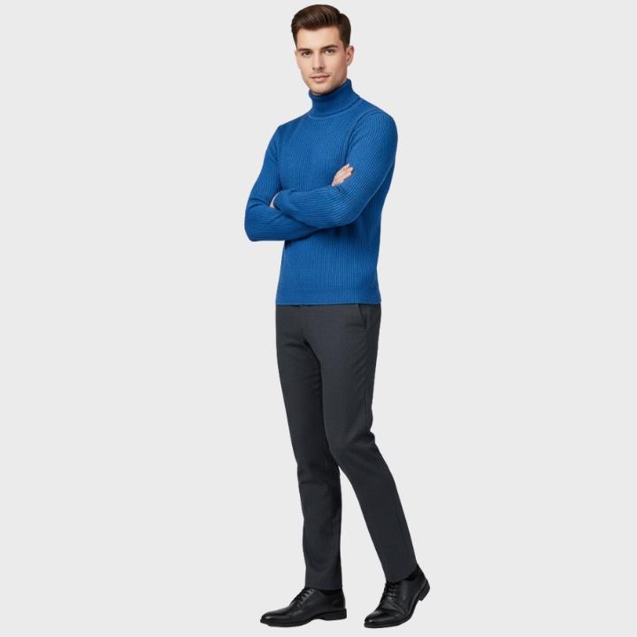 Men's Casual Slim Fit Turtleneck Sweater