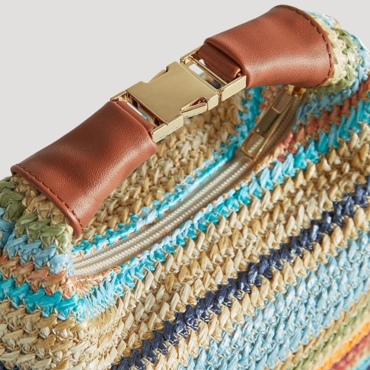 Women's Boho-Style Woven Handbag