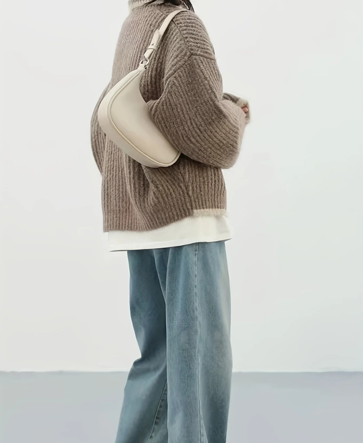 Zip Front Knit Cardigan