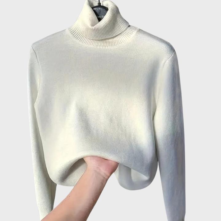 Women's Cozy High Neck Knit Sweater