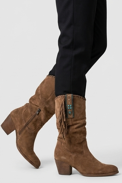 Cushioned Sole Arch Support Long Boots Women