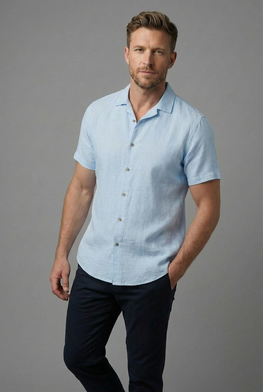 Men's Premium Casual Button-Up Top