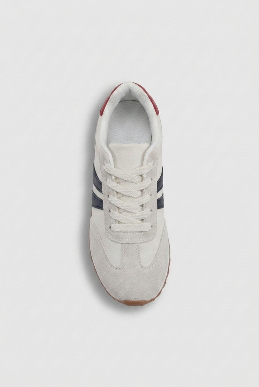 Casual Low-Top Contrast Stripe Everyday Trainers Women