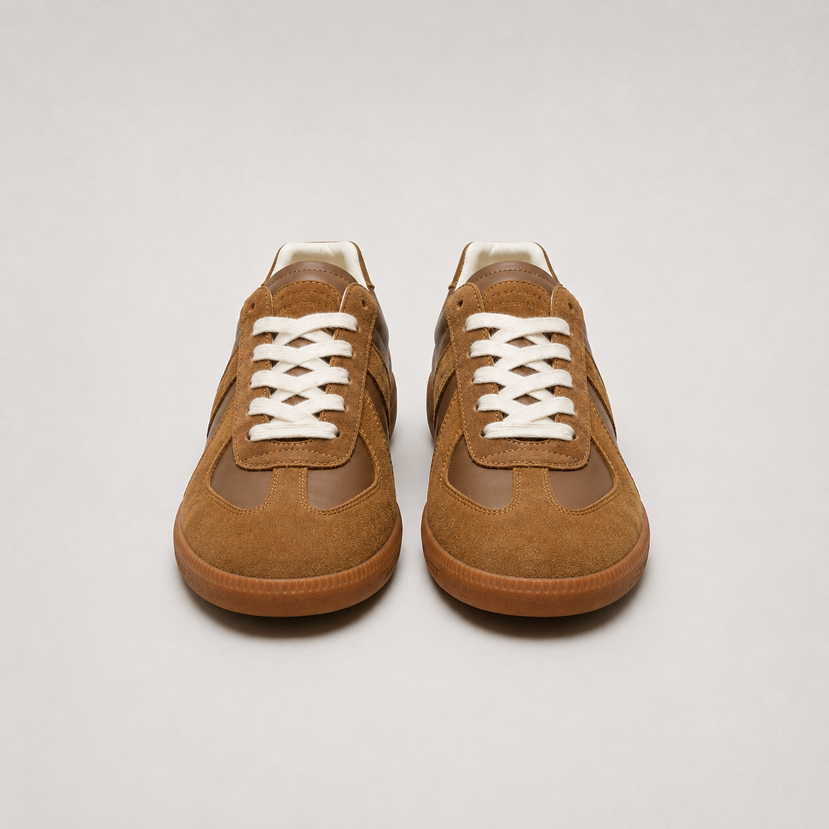 Cushioned Lightweight Mesh Lace-Up Casual Trainers Men