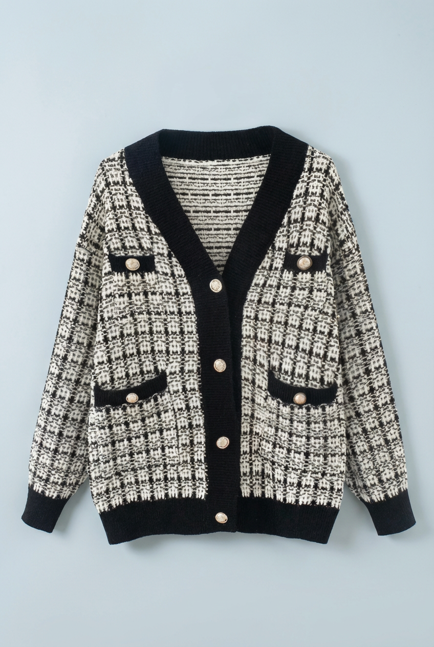 Women’s Tweed Knit Cardigan