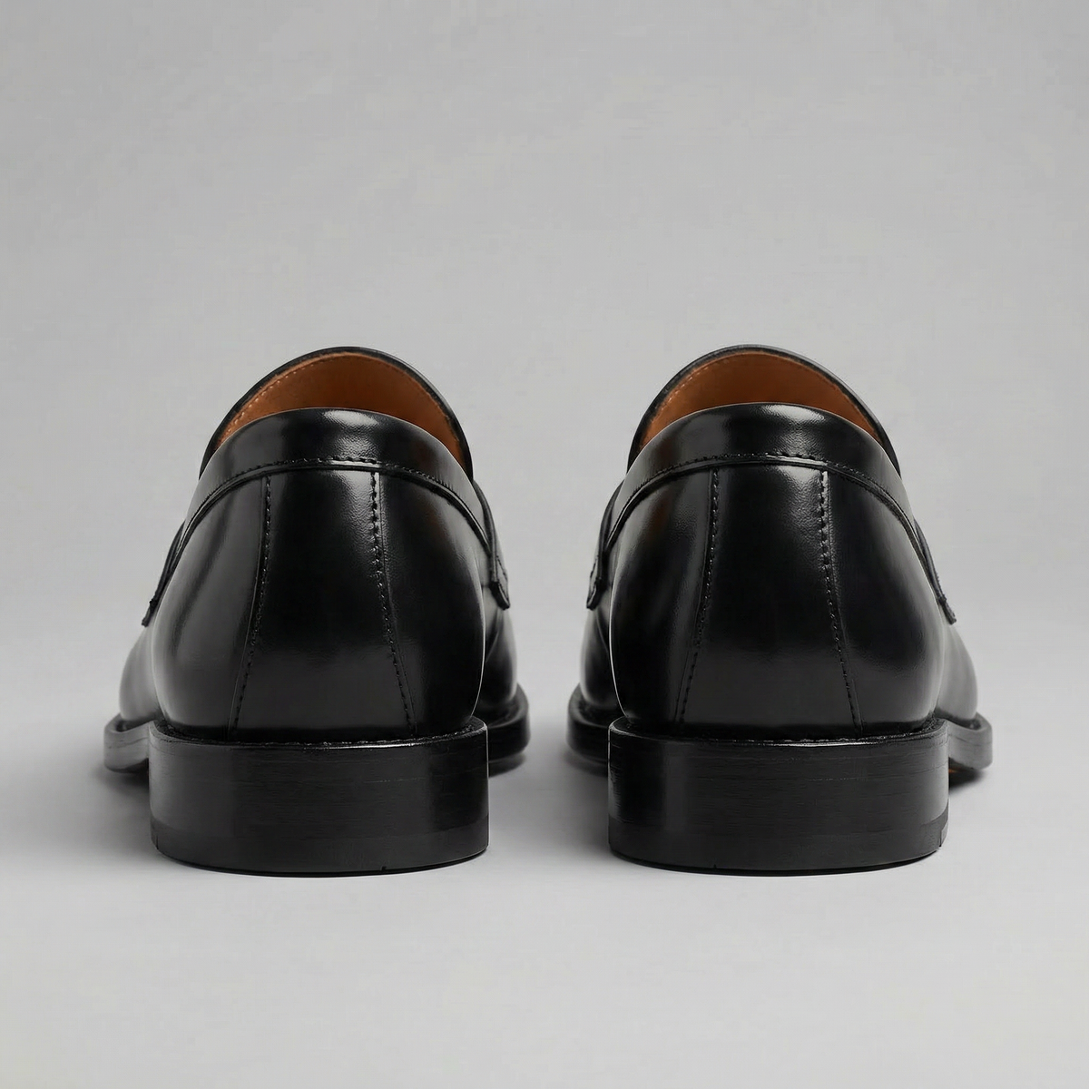 Leather Style Slip-On Penny Loafers Men