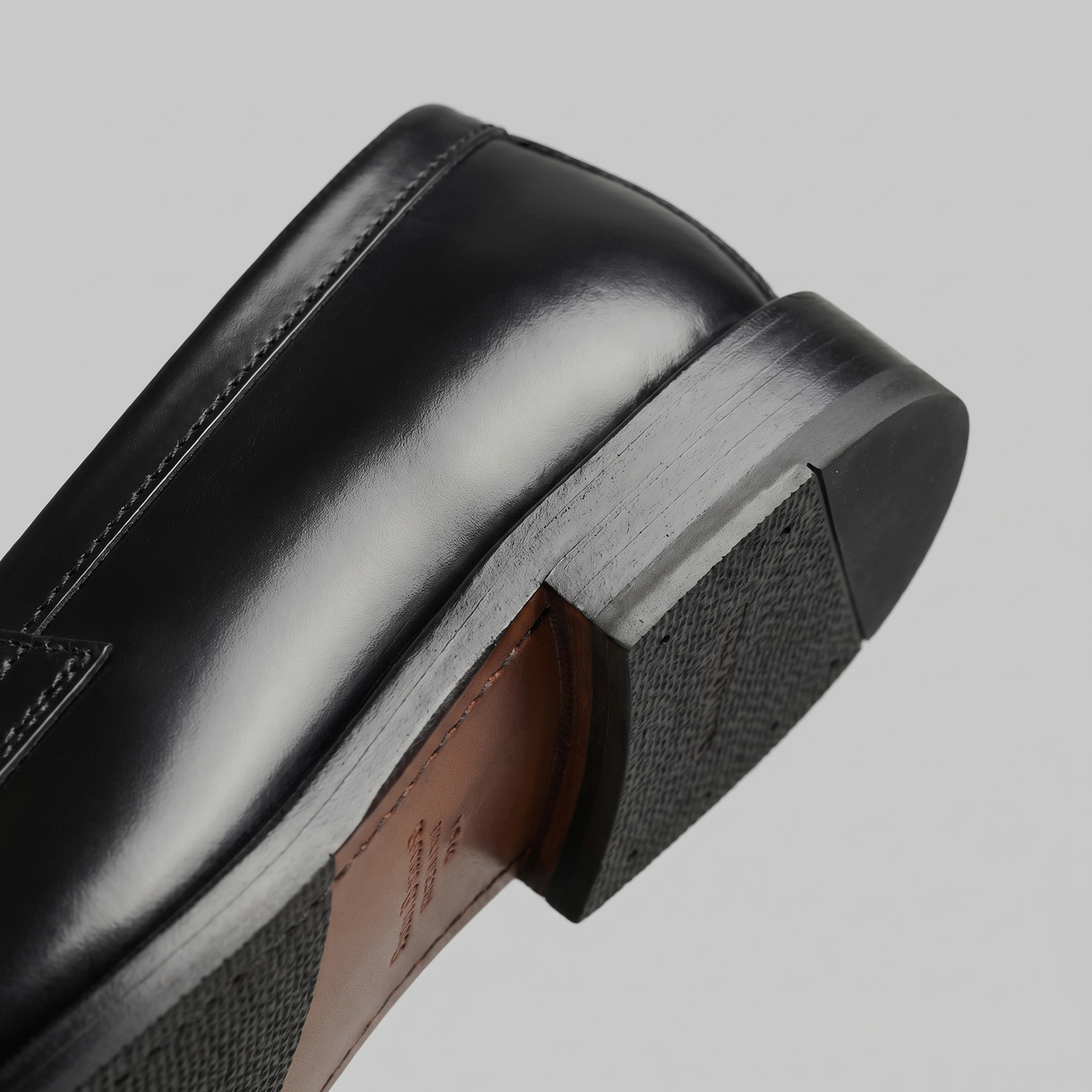 Leather Style Slip-On Penny Loafers Men