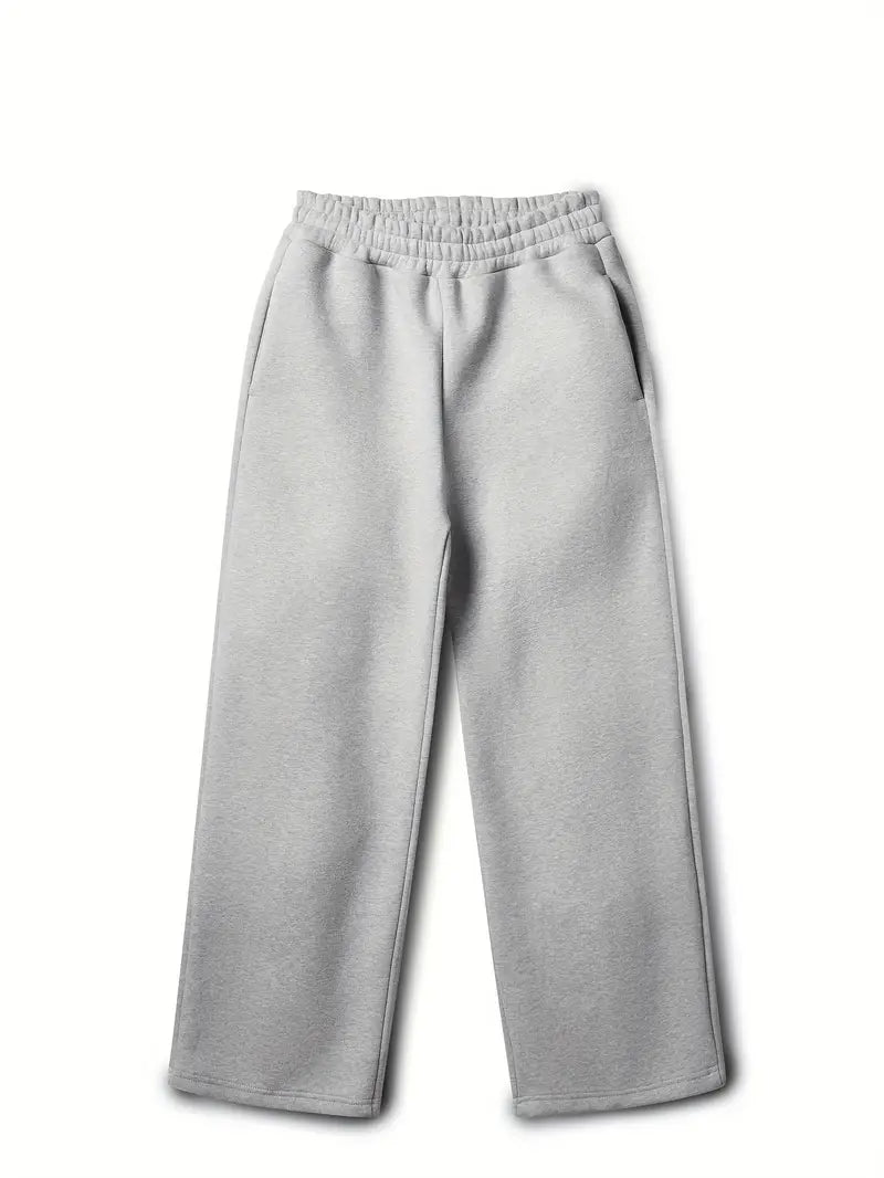 Regular Fit Ribbed Cuff Tracksuit Joggers Men