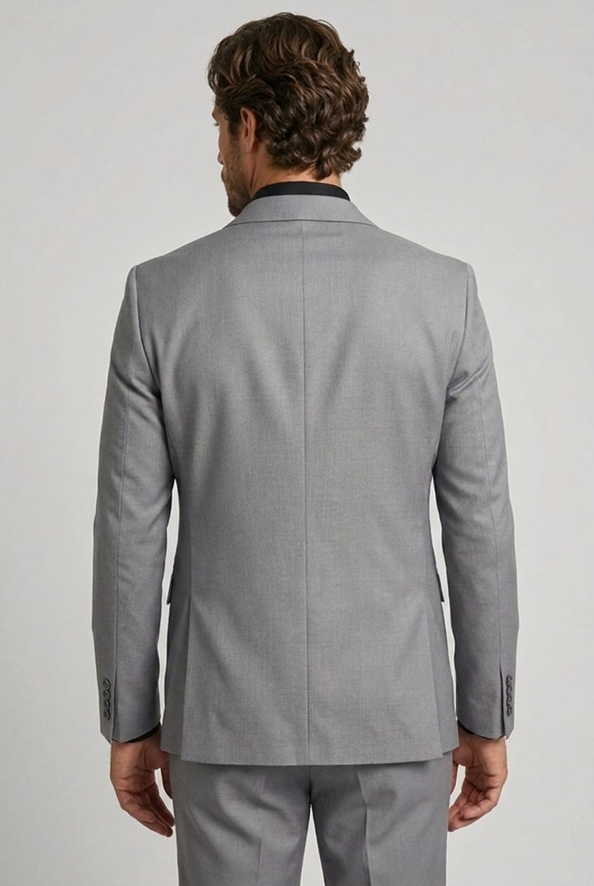 Slim Fit Three Piece Waistcoat Suit Set Men