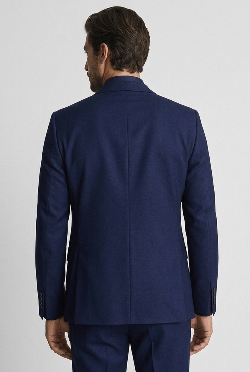Slim Fit Three Piece Waistcoat Suit Set Men