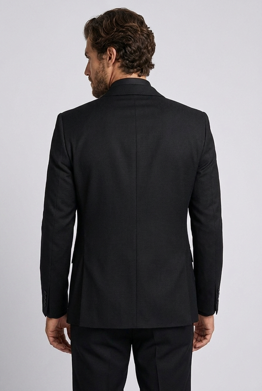 Slim Fit Three Piece Waistcoat Suit Set Men
