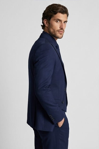 Slim Fit Three Piece Waistcoat Suit Set Men