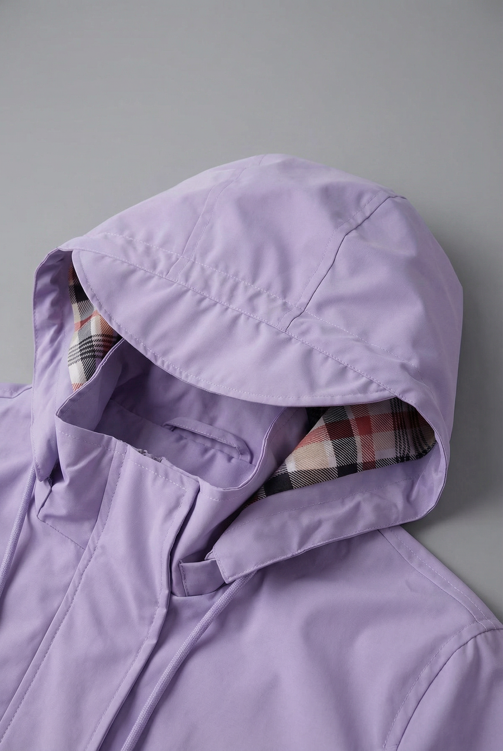 Women’s Hooded Zip-Up Trench Coat