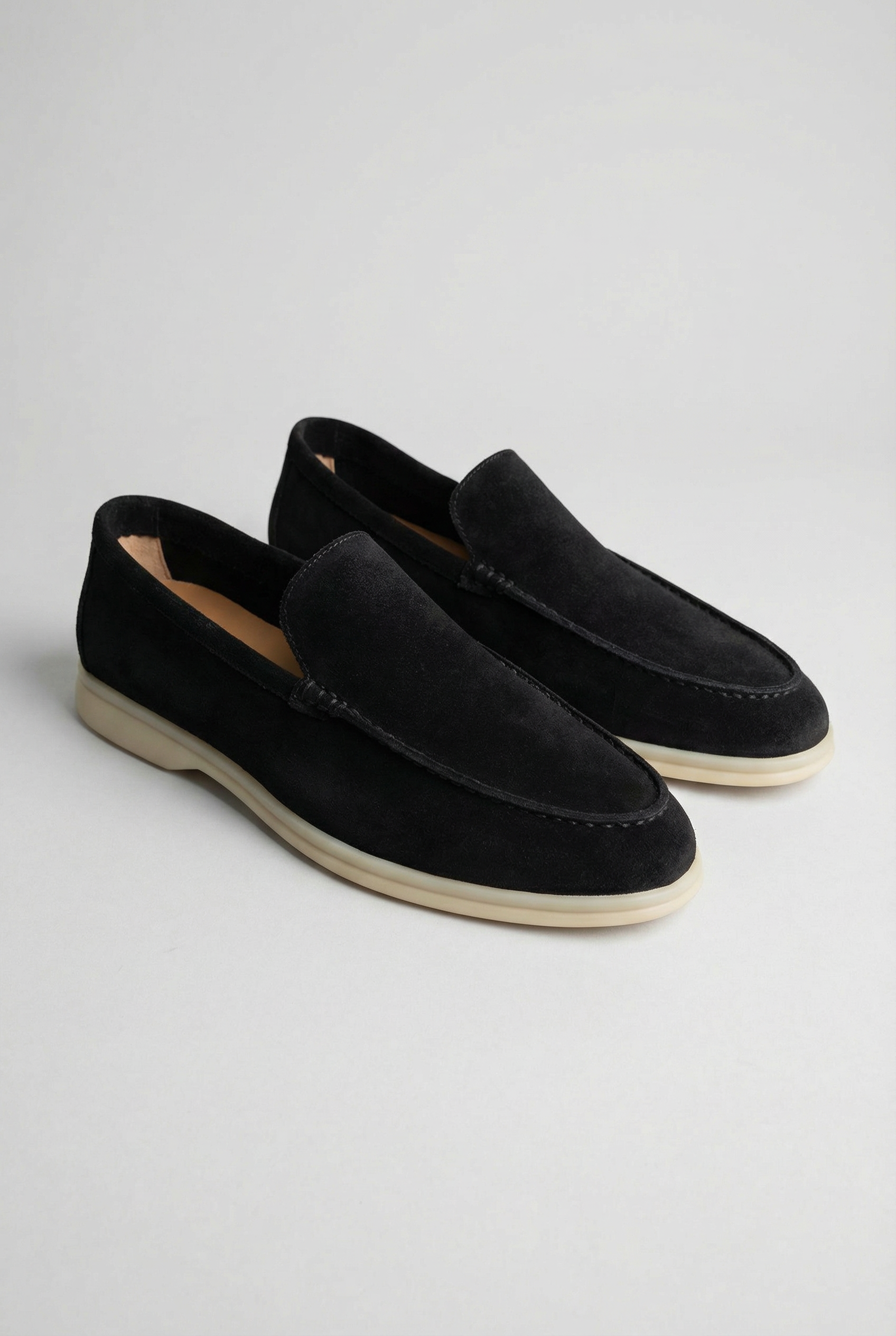 Men’s Casual Classic Suede-Style Slip-On Loafers