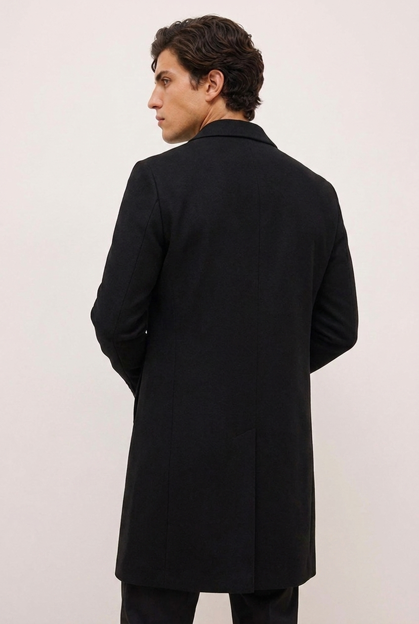 Men’s Classic Wool Style Overcoat