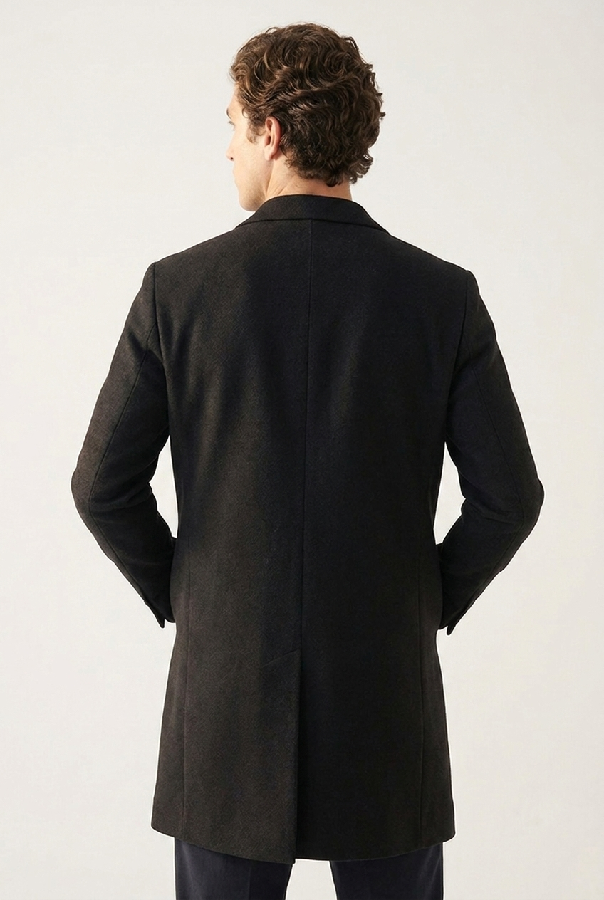 Men’s Classic Wool Style Overcoat