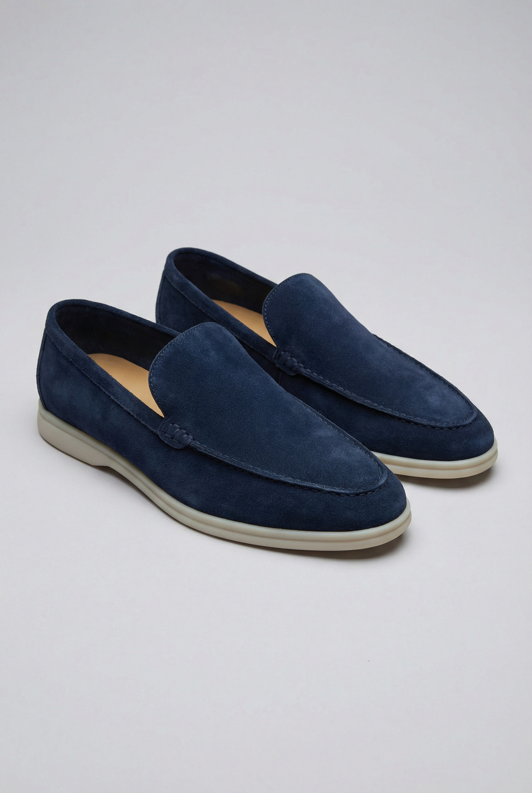 Men’s Casual Classic Suede-Style Slip-On Loafers