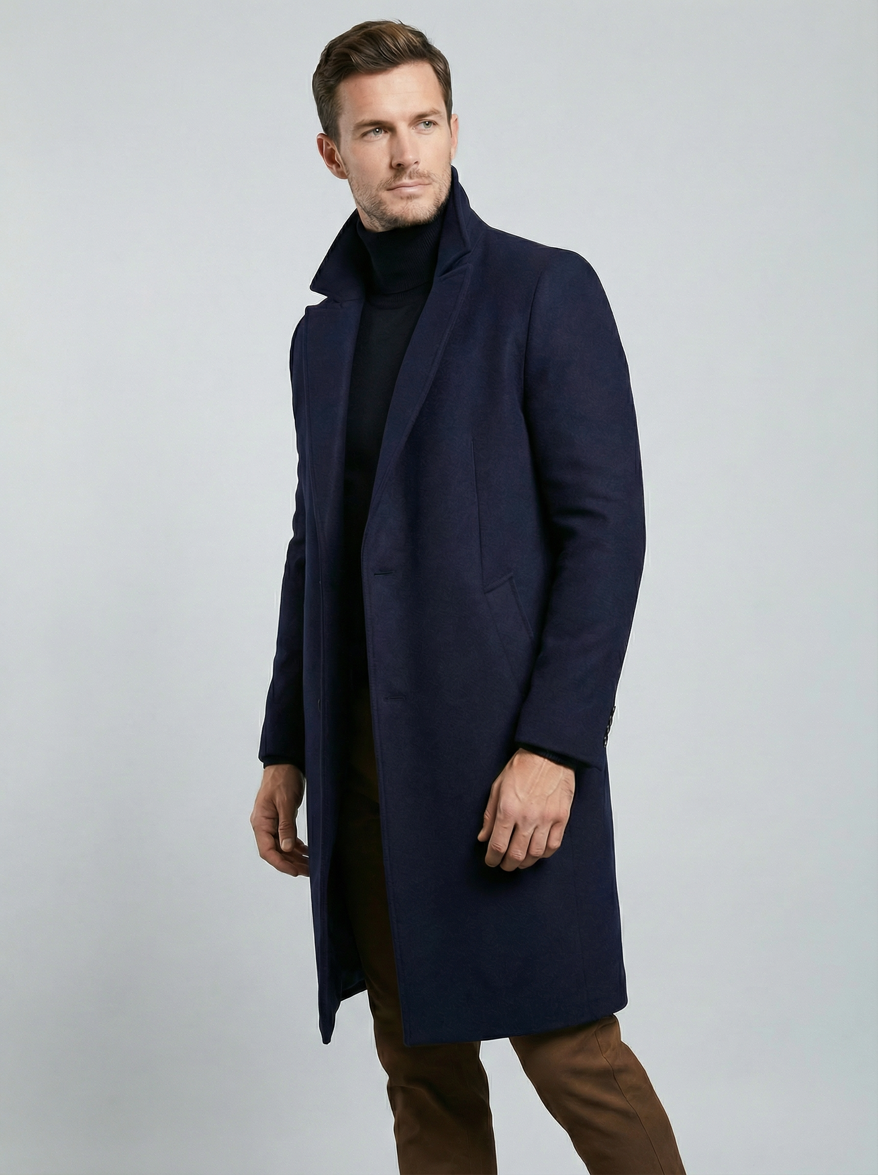 Men’s Structured Formal Winter Coat