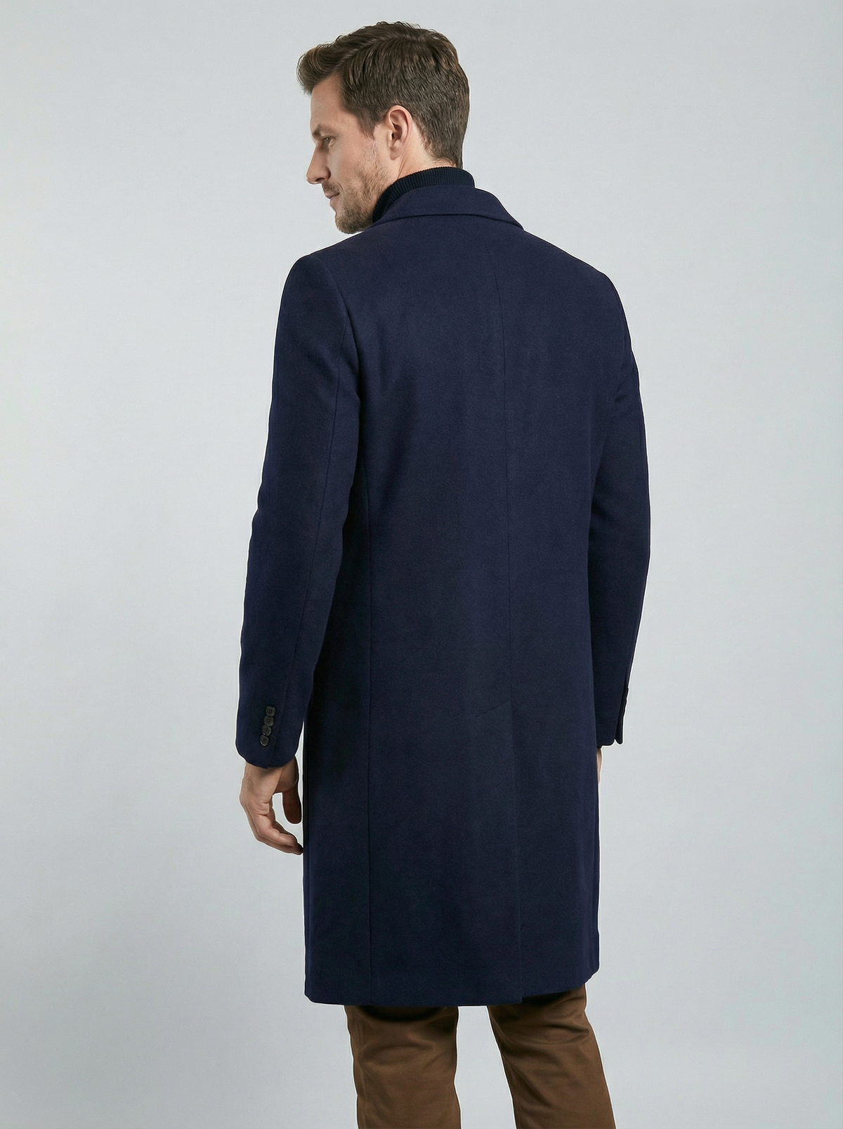 Men’s Structured Formal Winter Coat