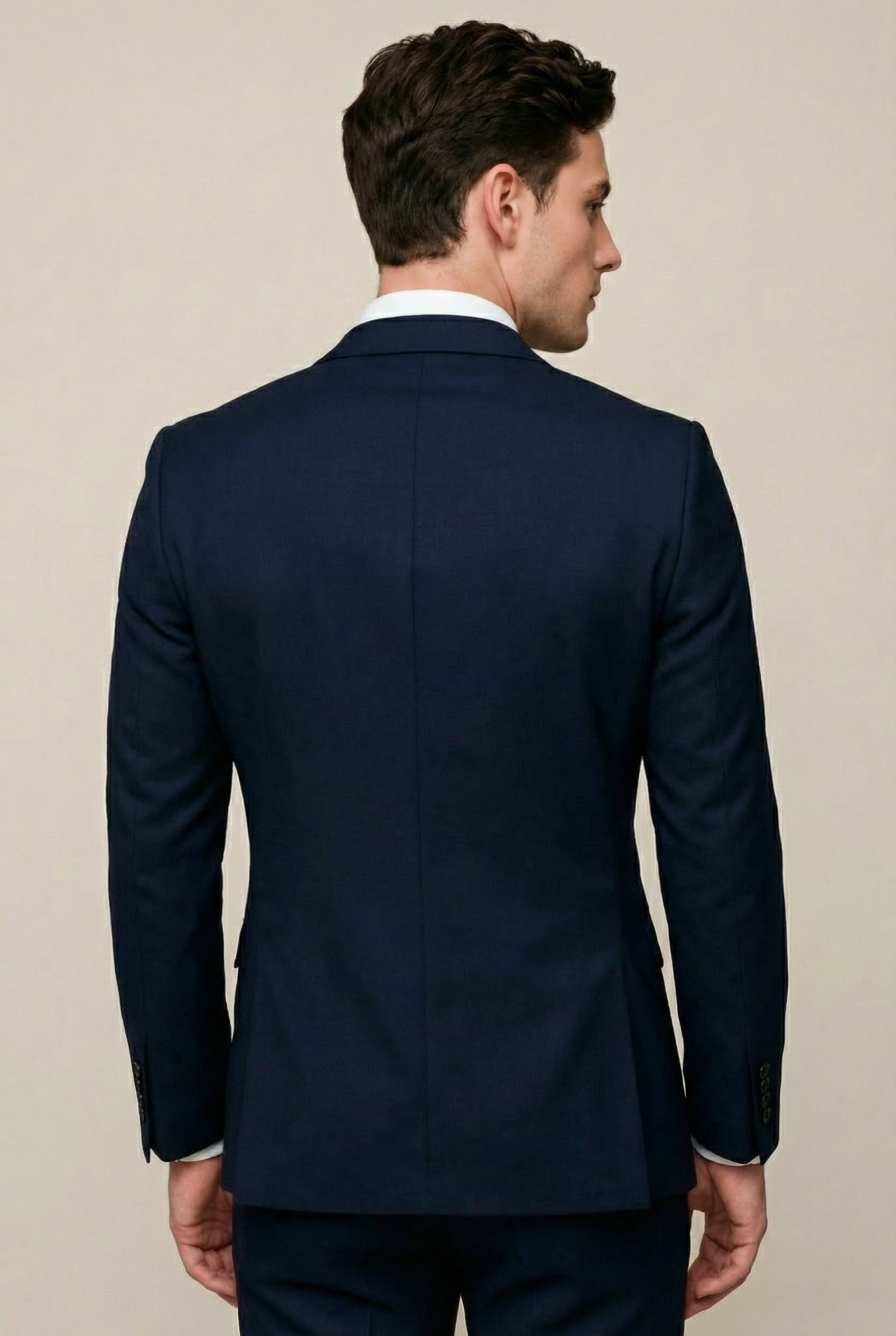 Men’s 3-Piece Slim Fit Suit – Tailored Single Breasted Formal Set