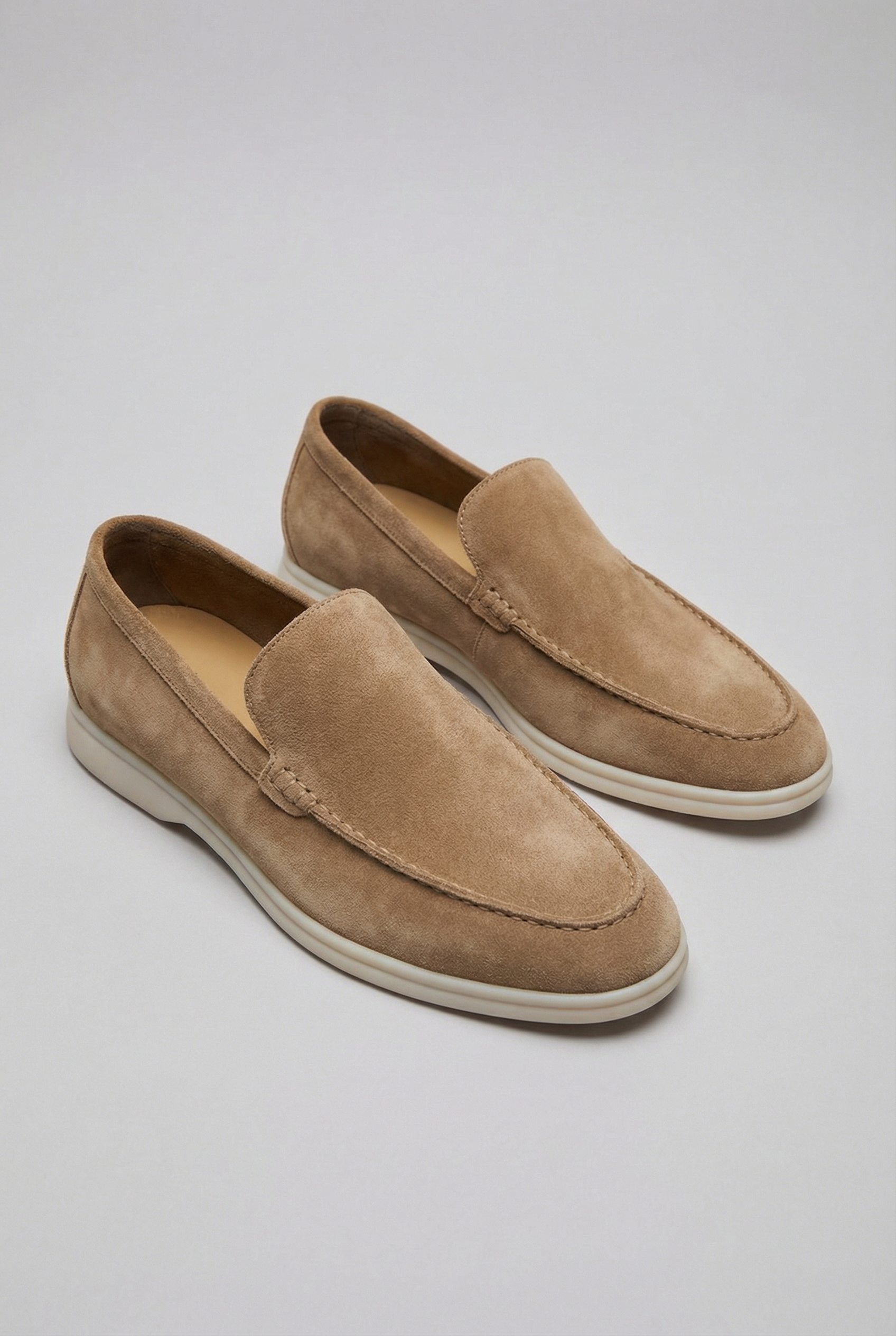 Men’s Casual Classic Suede-Style Slip-On Loafers