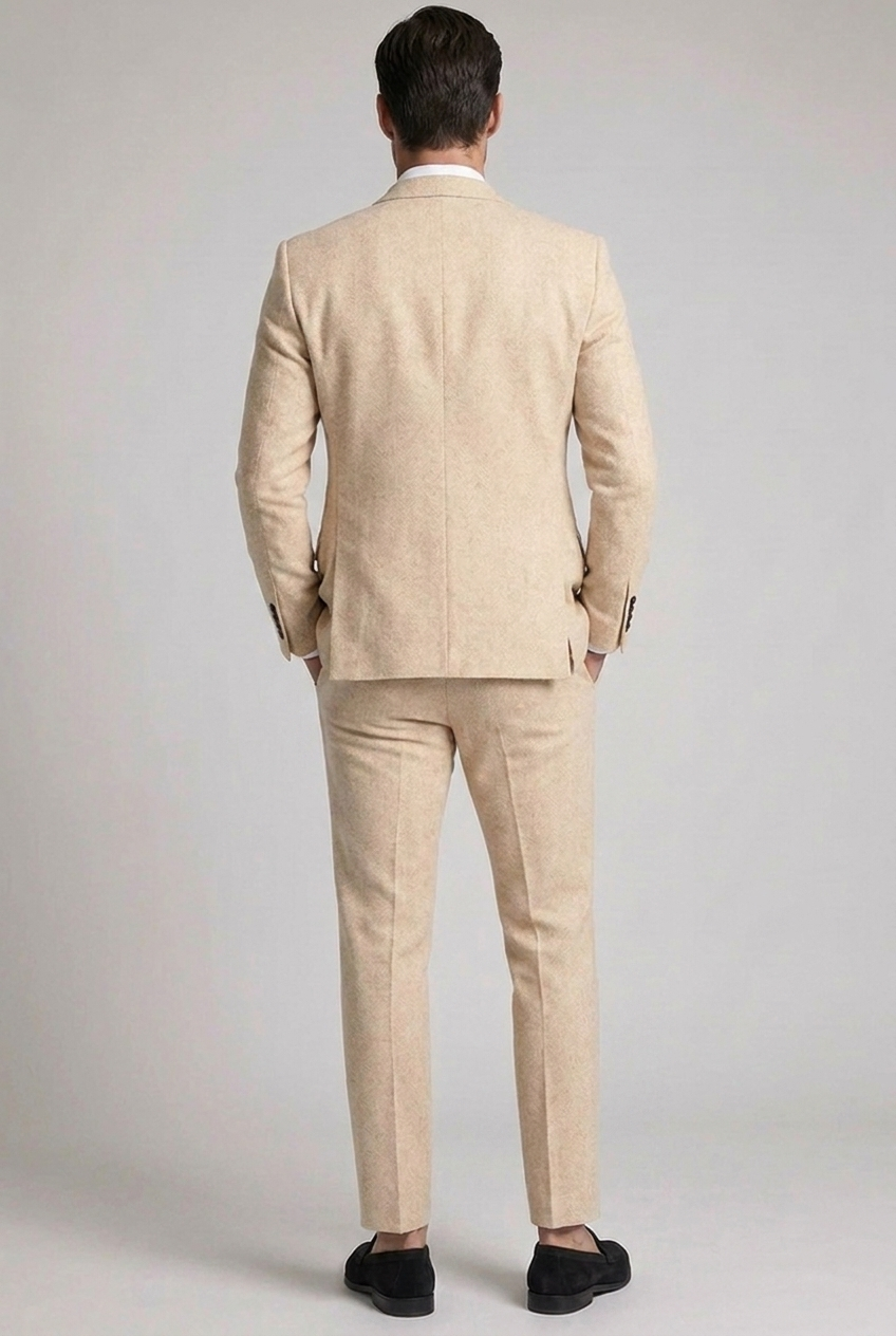 Casual Two-Piece Comfortable Business Suit Men