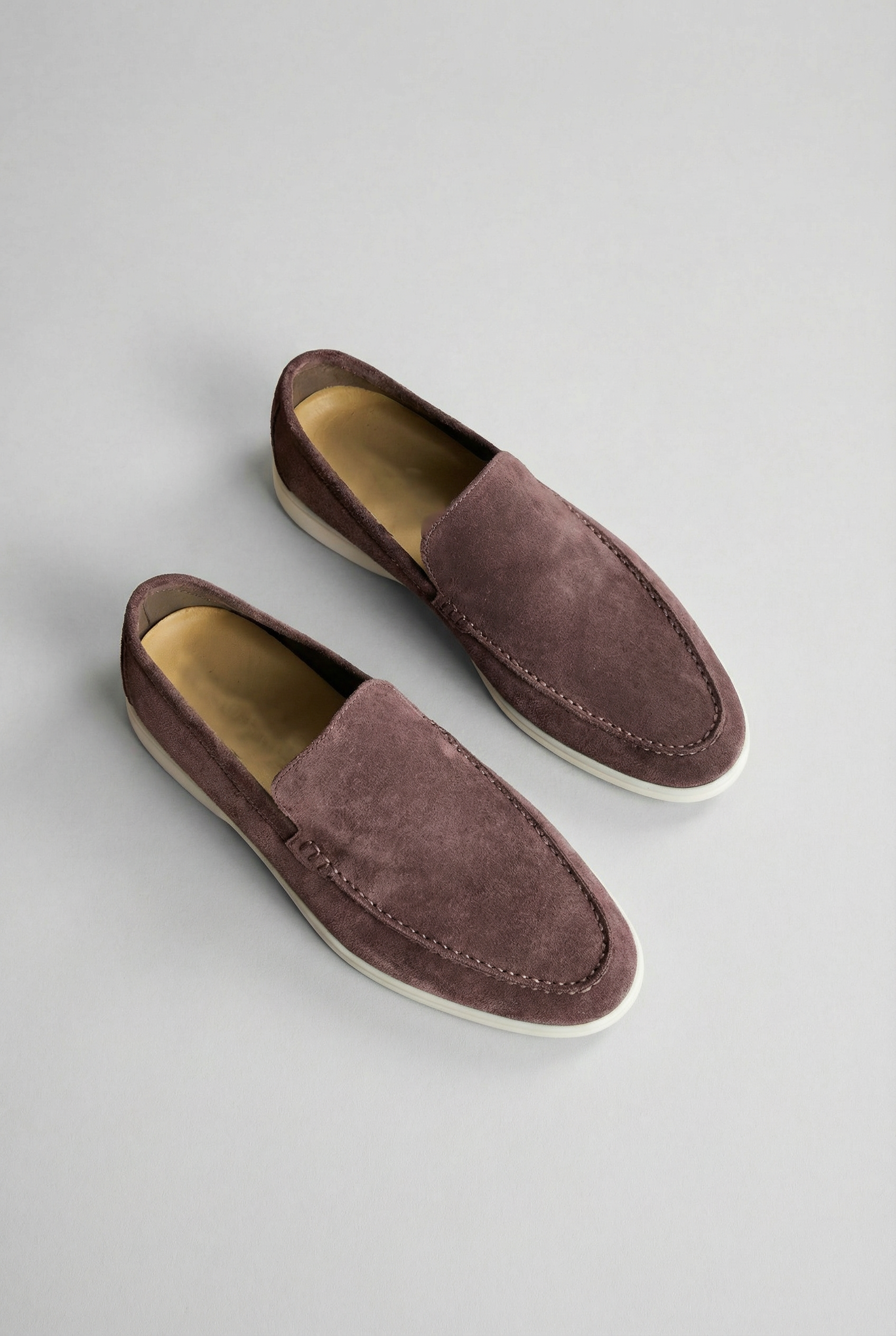 Men’s Casual Classic Suede-Style Slip-On Loafers
