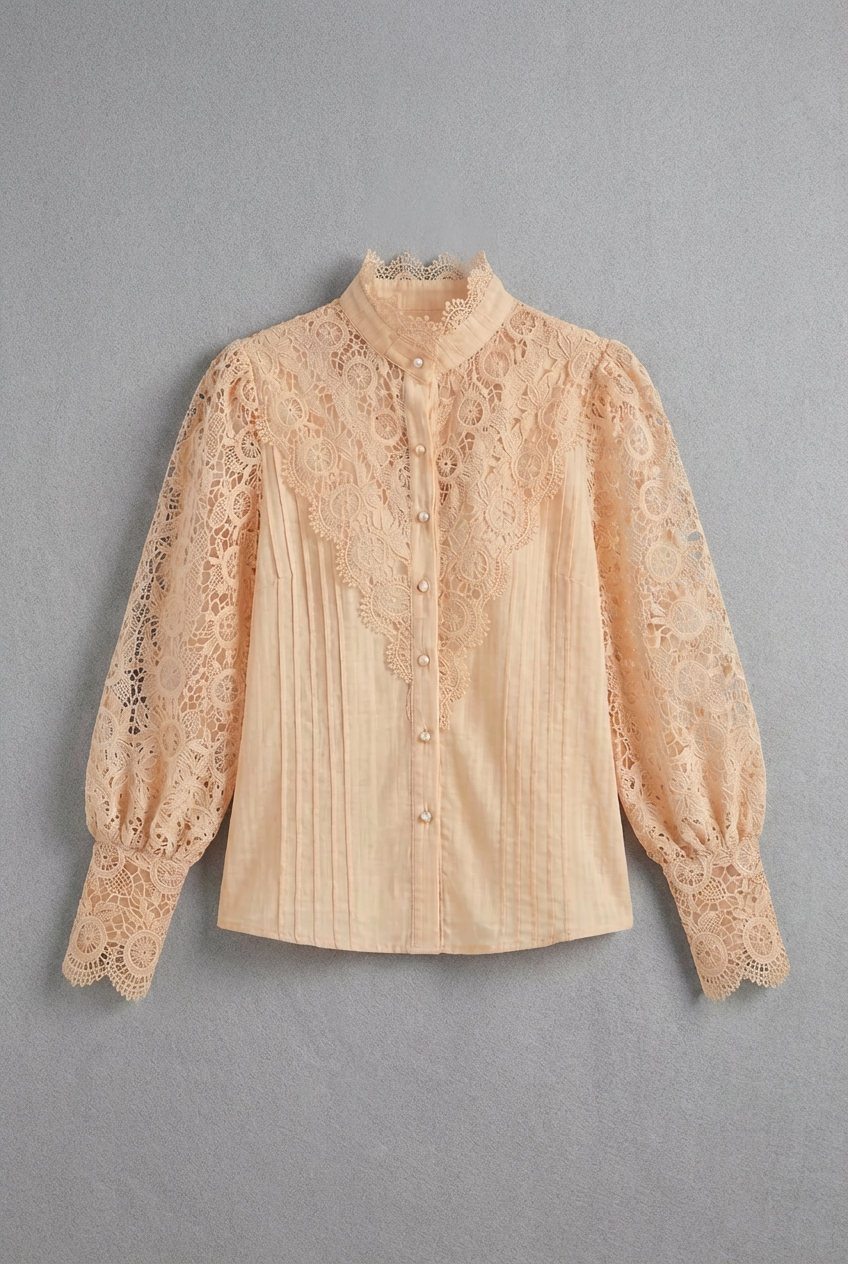Women’s Victorian Lace Blouse