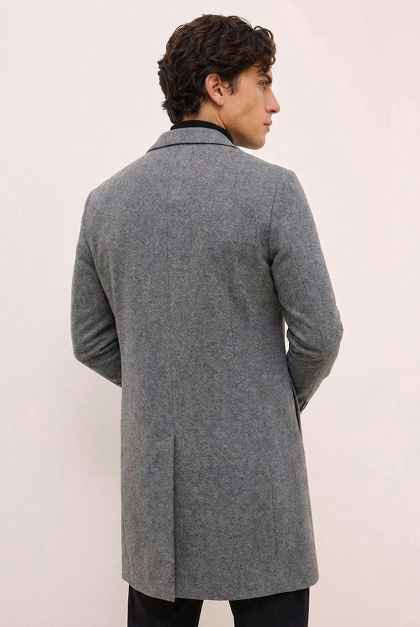 Men’s Classic Wool Style Overcoat