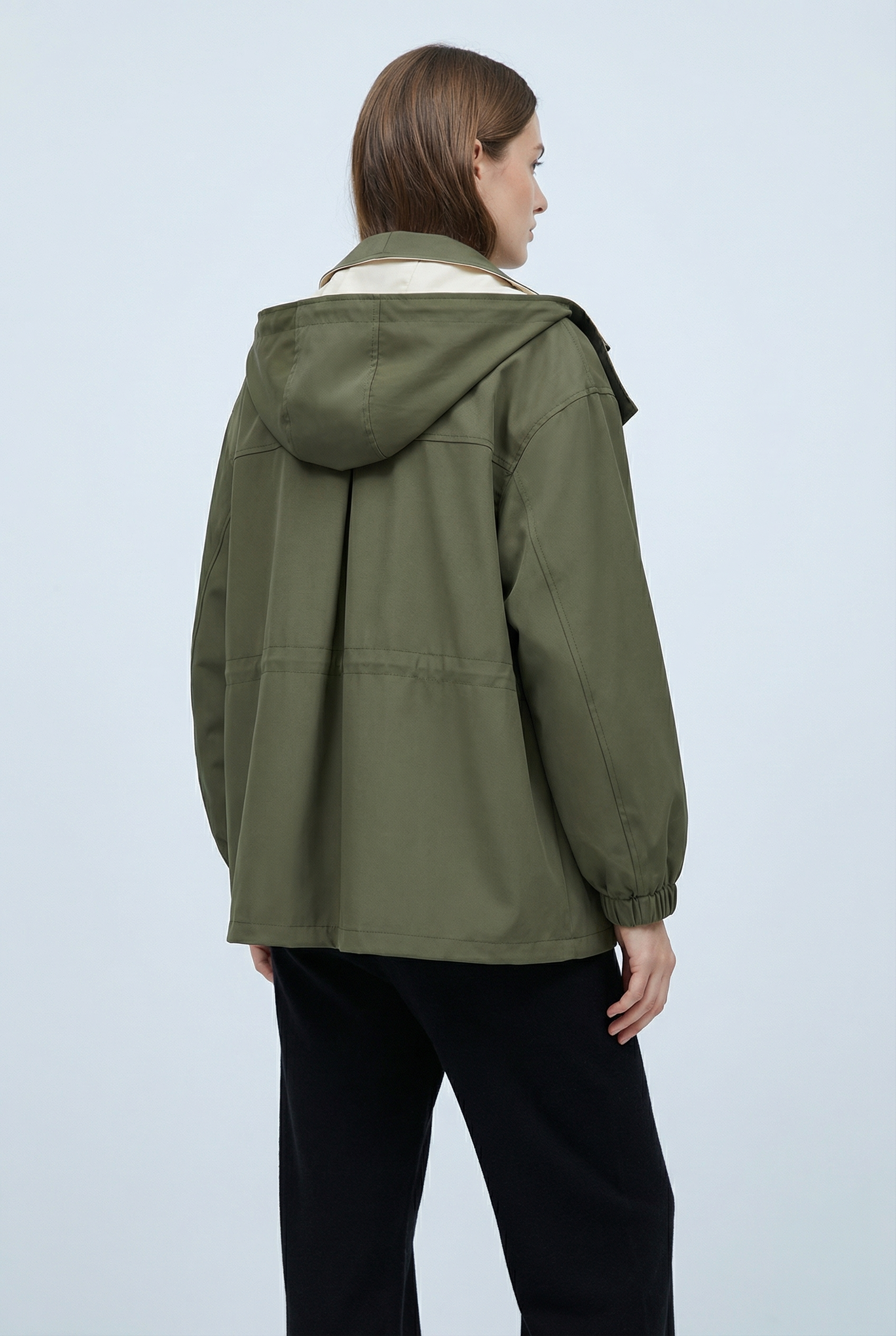 Women's Double-Layer Windbreaker Jacket