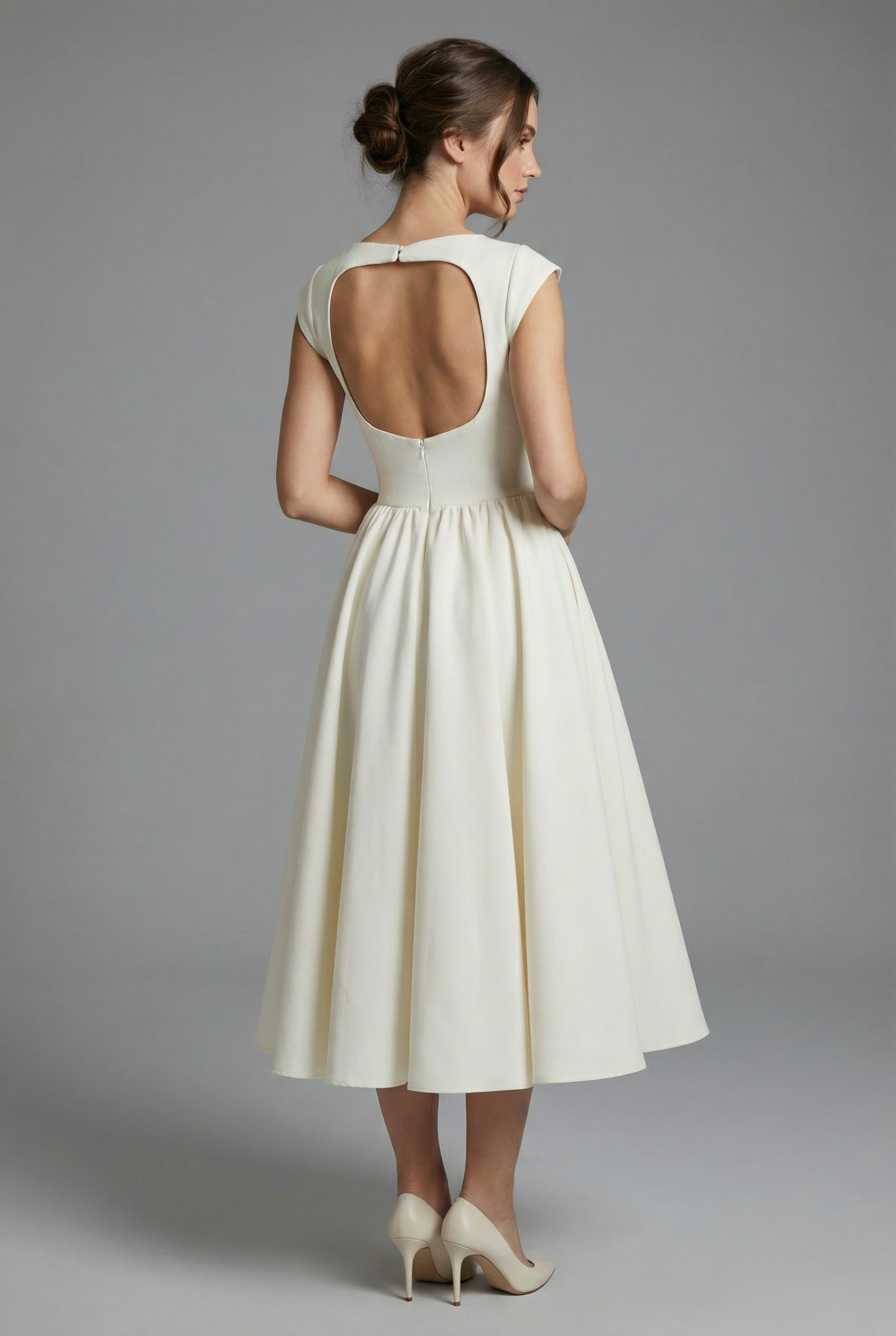 Women’s Party Dress Sleeveless High Waist Midi