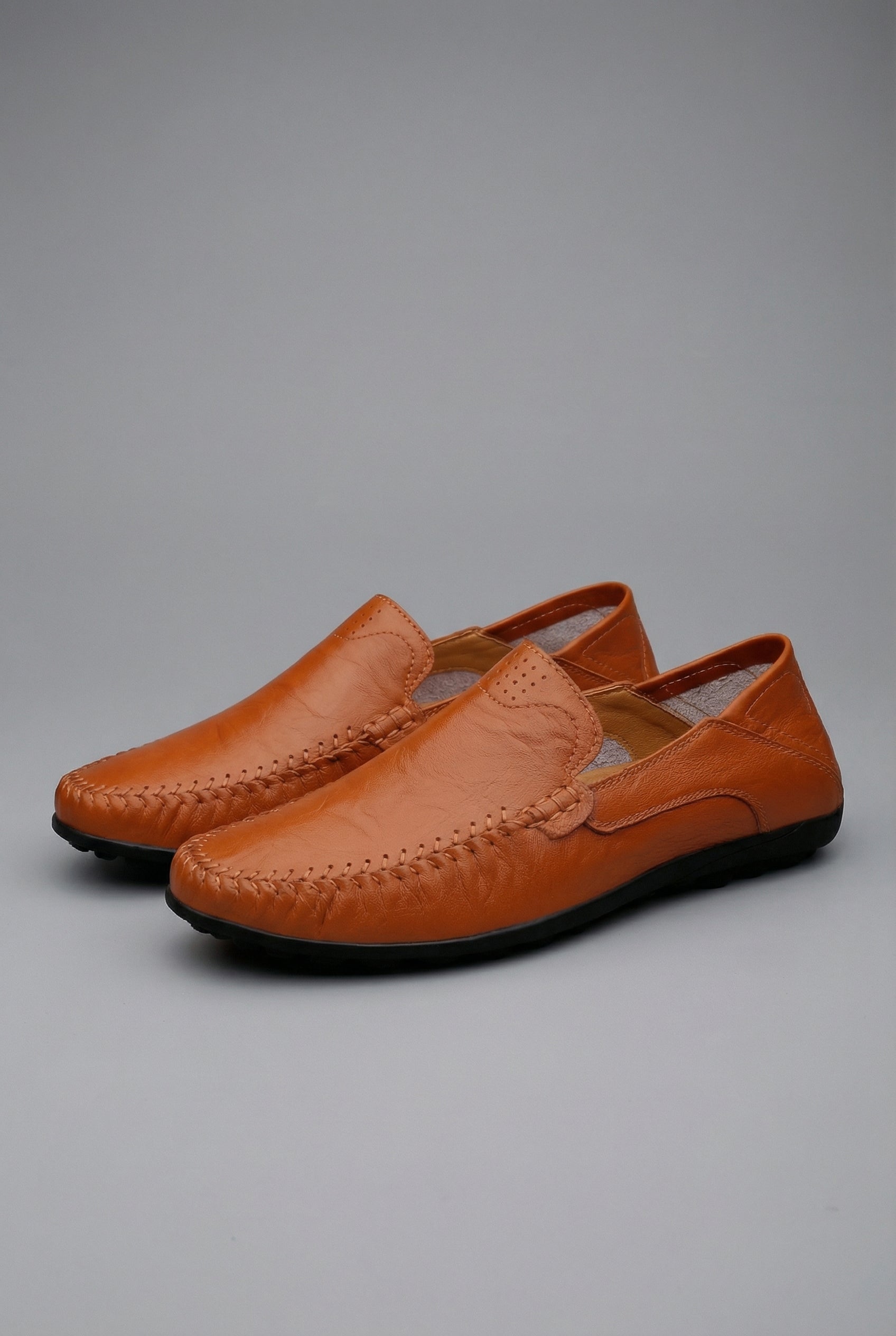 Men’s Leather Style Loafer Slip-Ons Casual Business Shoes