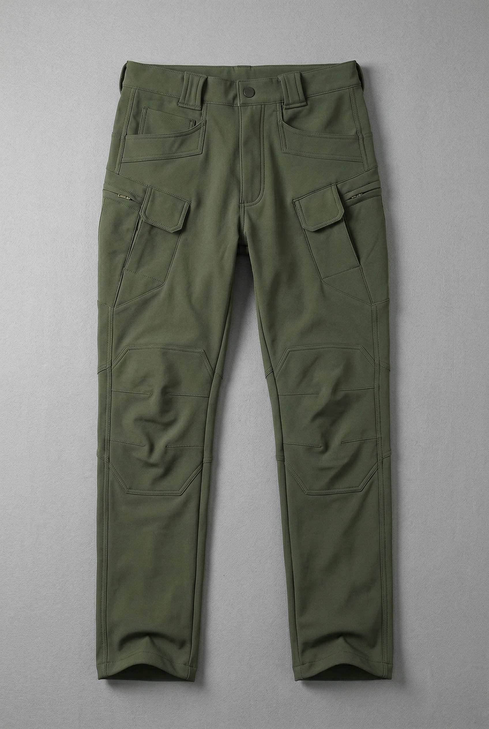 Men’s Tactical Cargo Trousers Stretch Multi Pocket Outdoor Workwear