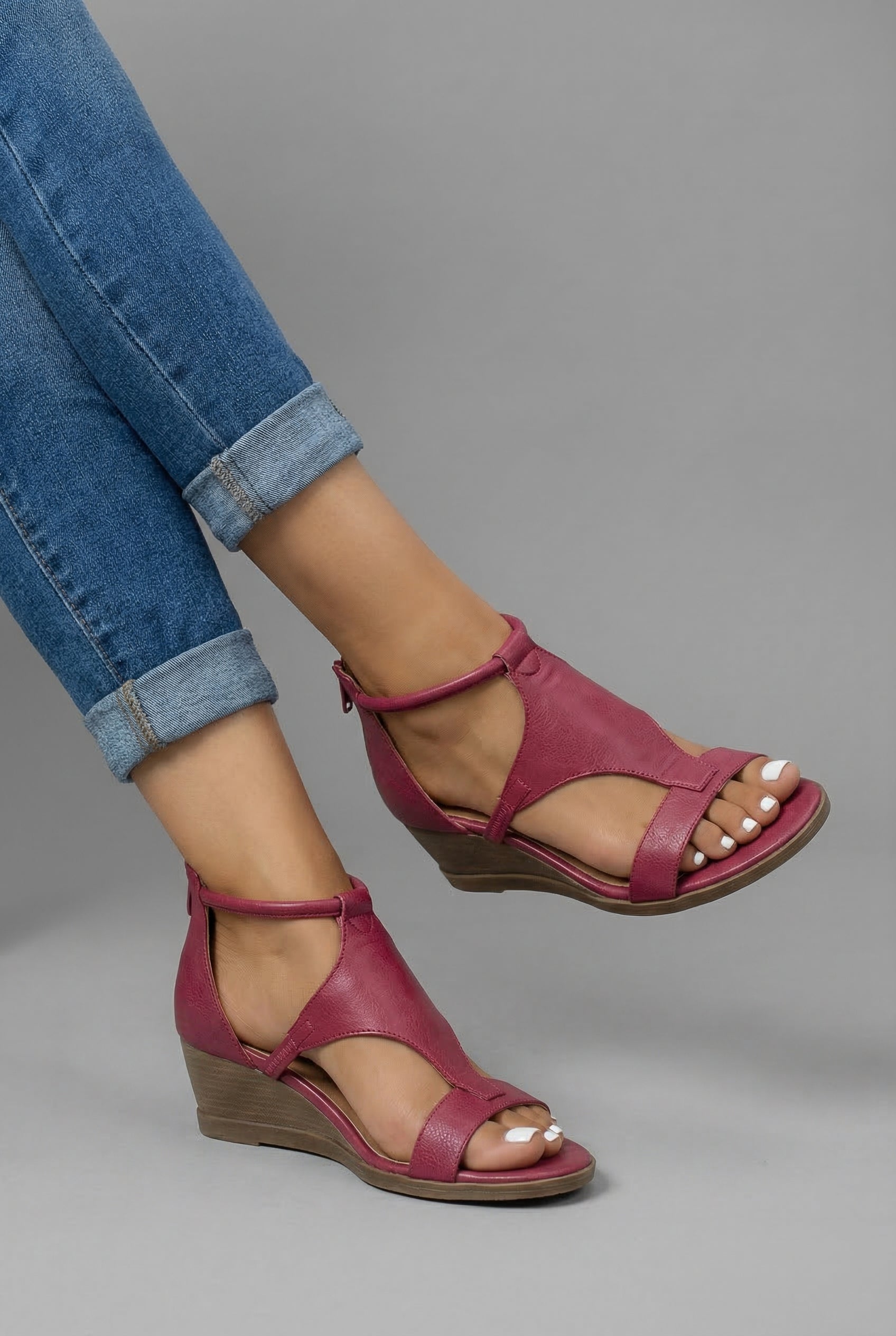 Women’s Comfortable Orthopedic Leather Style Sandals