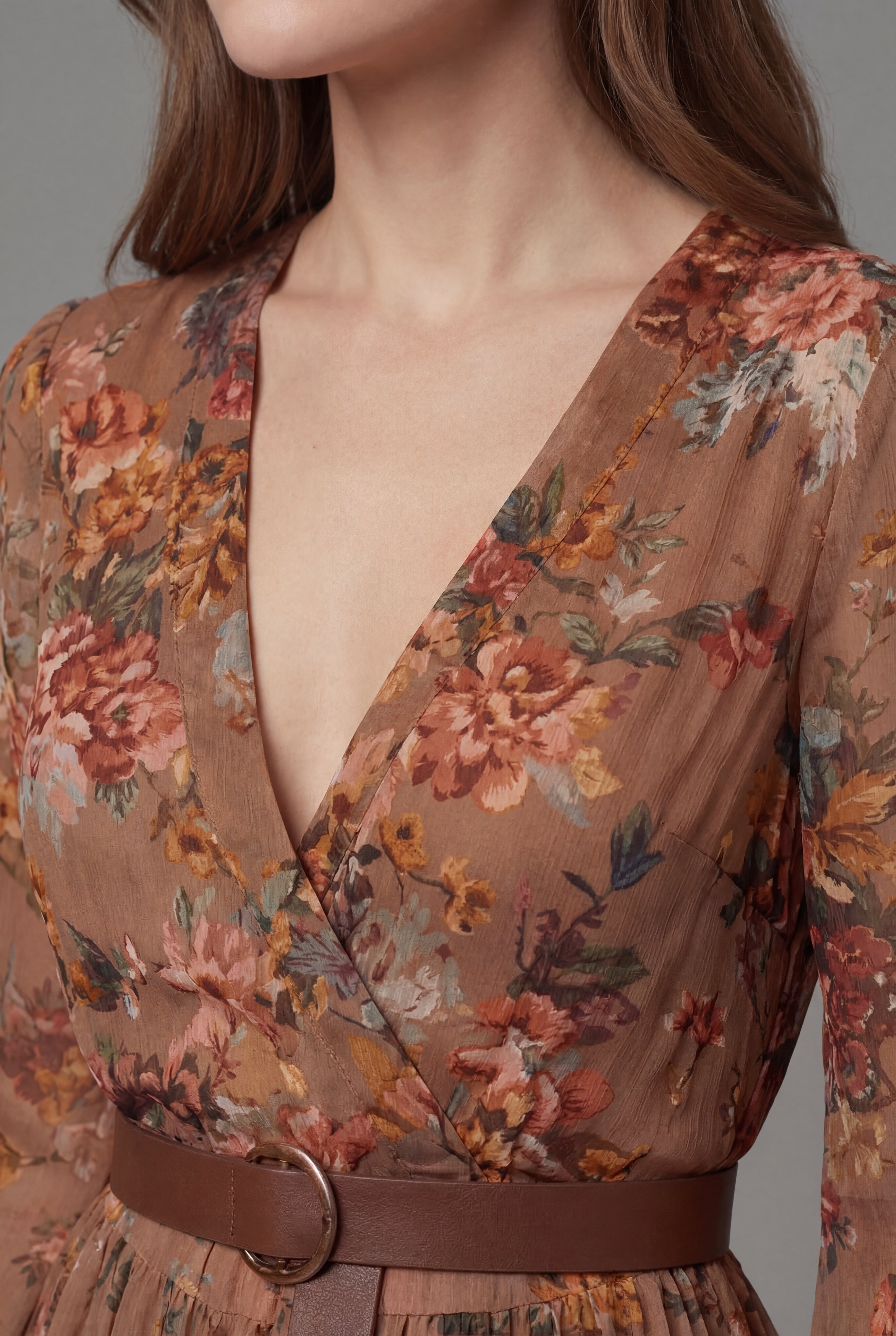 Women’s Vintage Bohemian Floral Maxi Dress