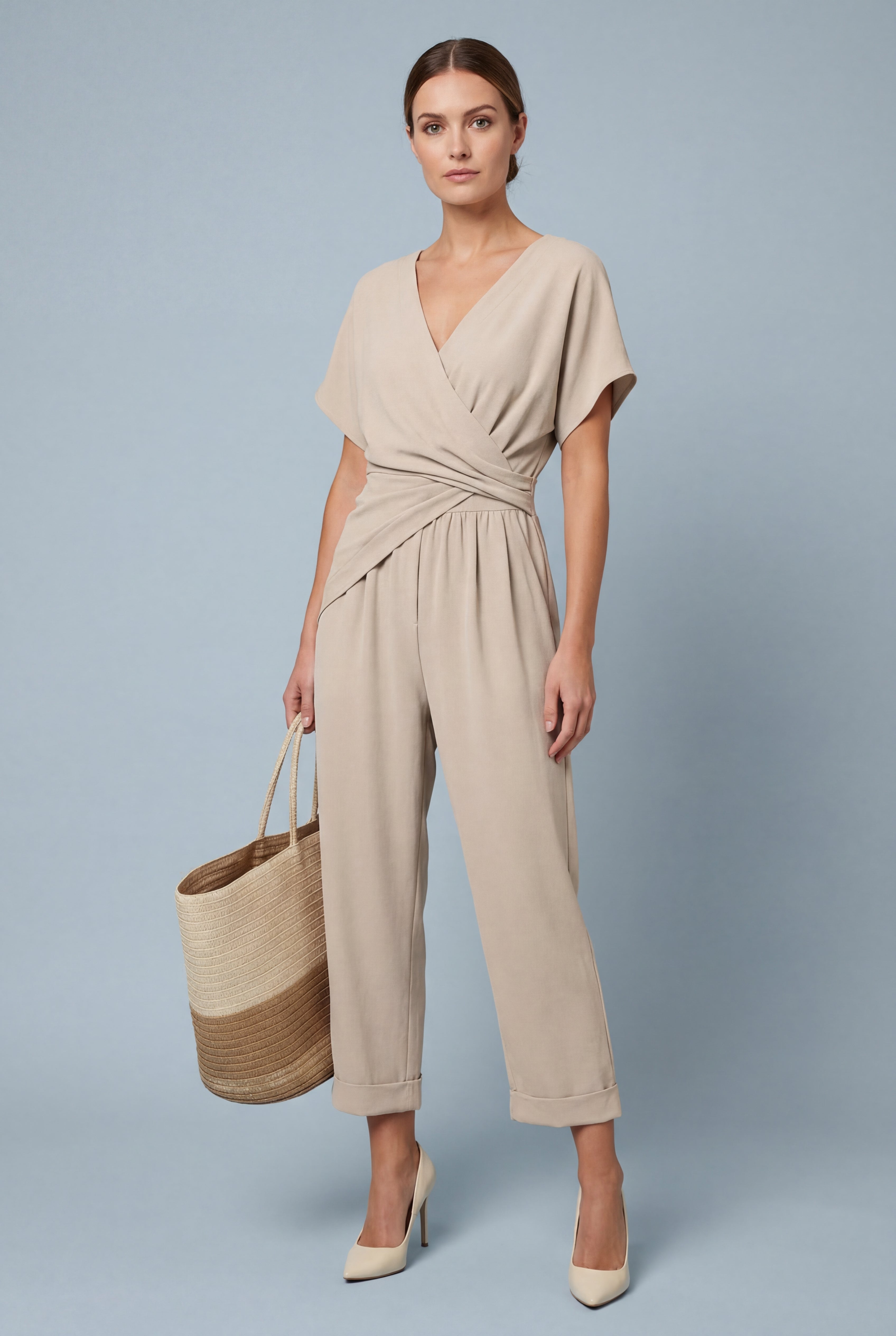 Women's Elegant Holiday Two-Piece Co-ord Set