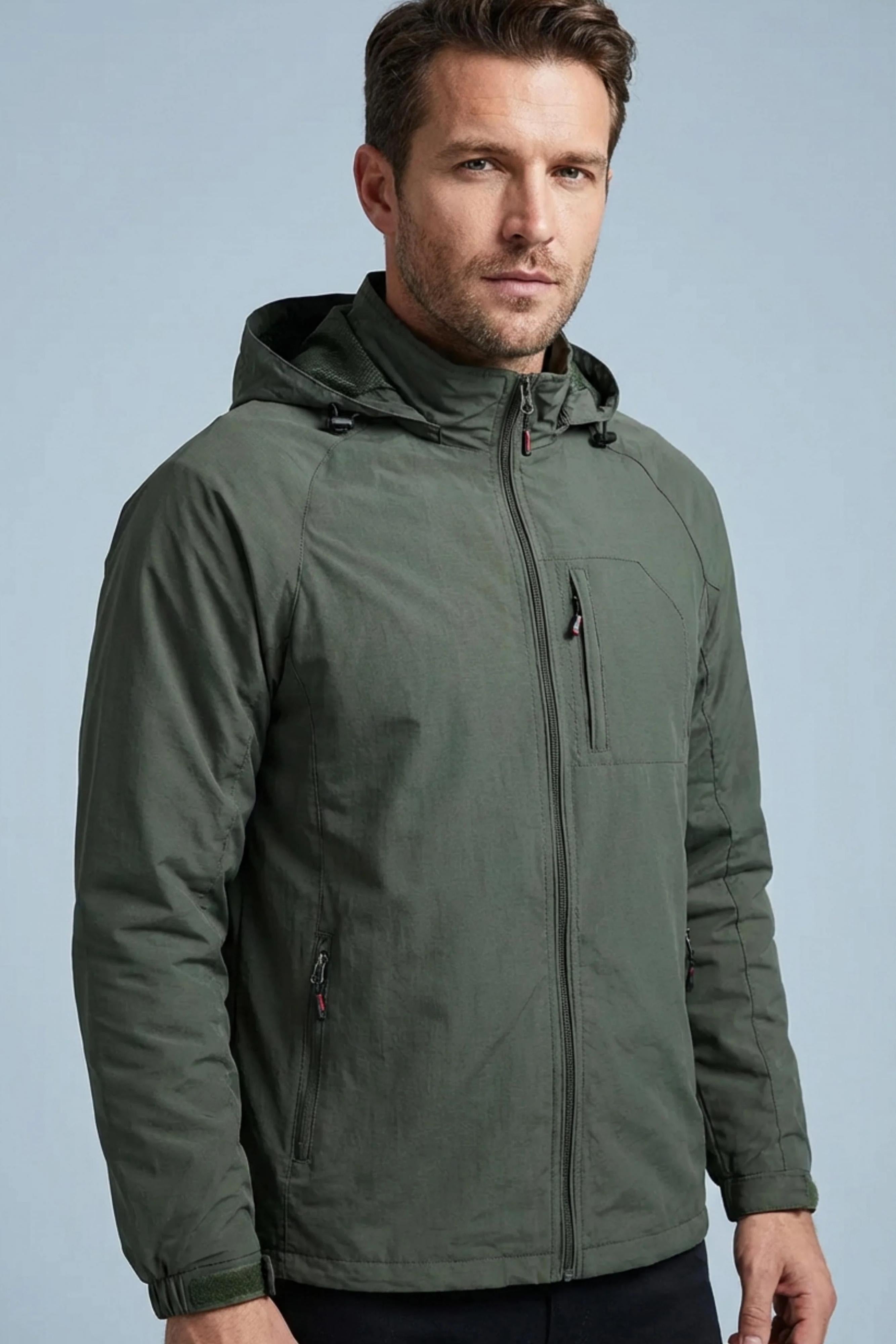 Men’s Casual Lightweight Cargo Outdoor Jacket