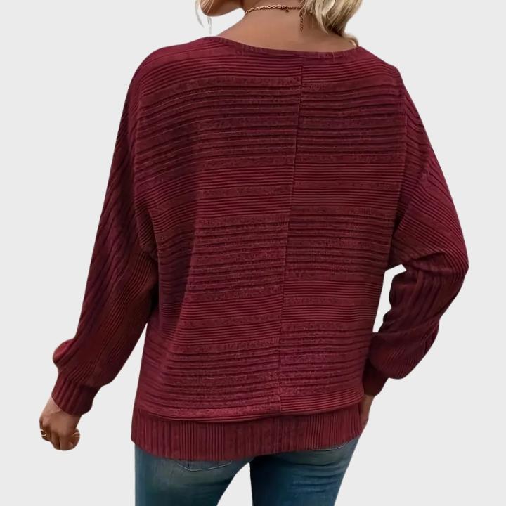 Women's Relaxed Round Neck Sweater