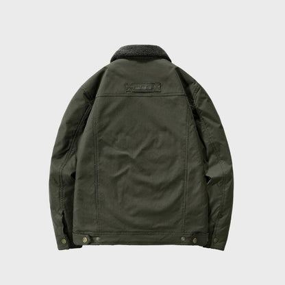 Men’s Warm Fleece Windbreaker Jacket