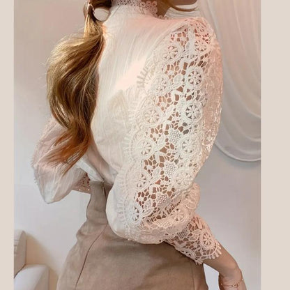 Women’s Victorian Lace Blouse