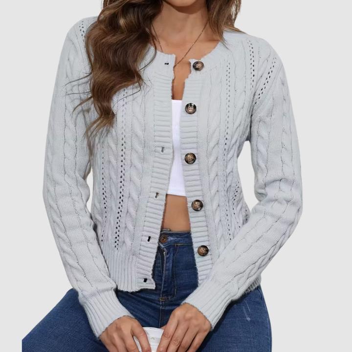 Women’s Classic Cable Knit Cardigan