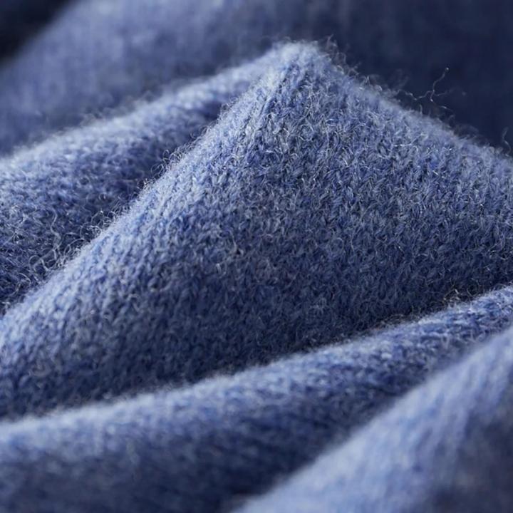 Men's Classic Wool Polo Pullover