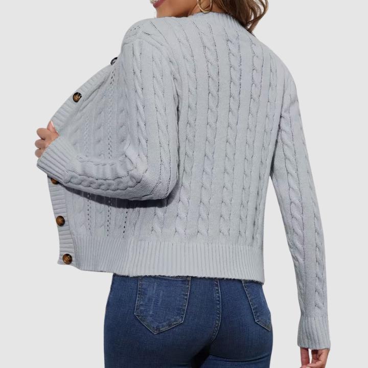 Women’s Classic Cable Knit Cardigan