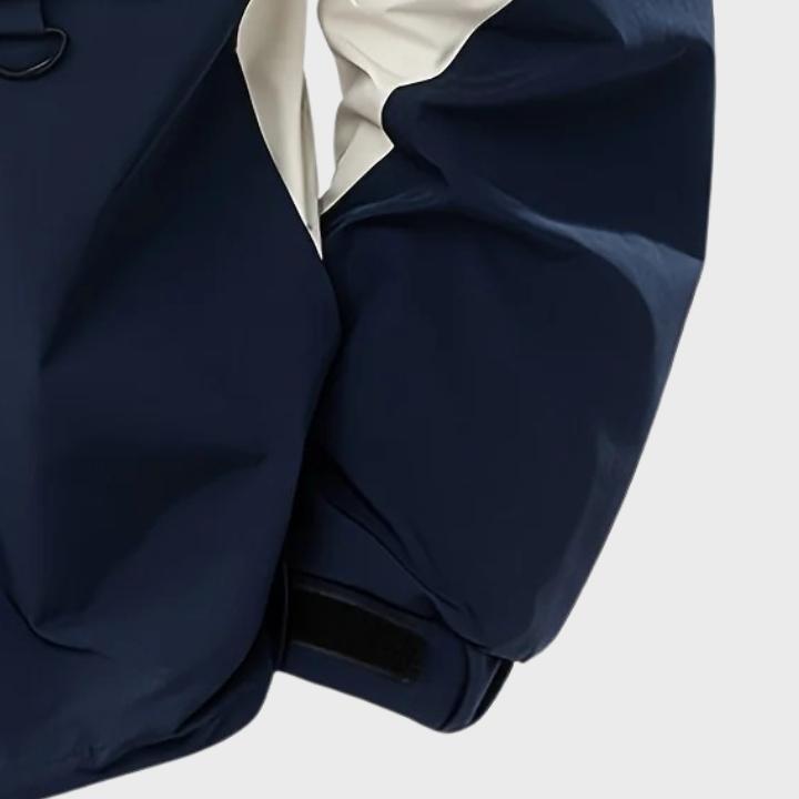 Men’s Plus Size Loose Fit Windbreaker Jacket