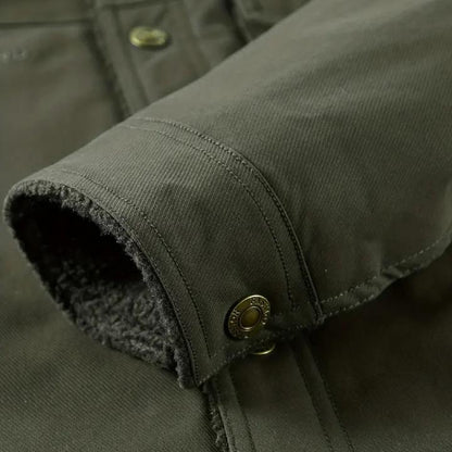 Men’s Warm Fleece Windbreaker Jacket