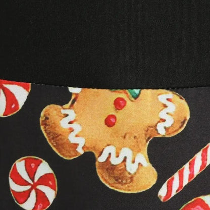 Women’s Christmas Vintage Print Dress