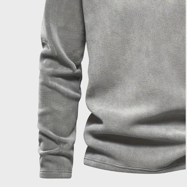 Men’s Thick Fleece Zip Sweater